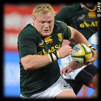 Scotland South Africa Adriaan Strauss